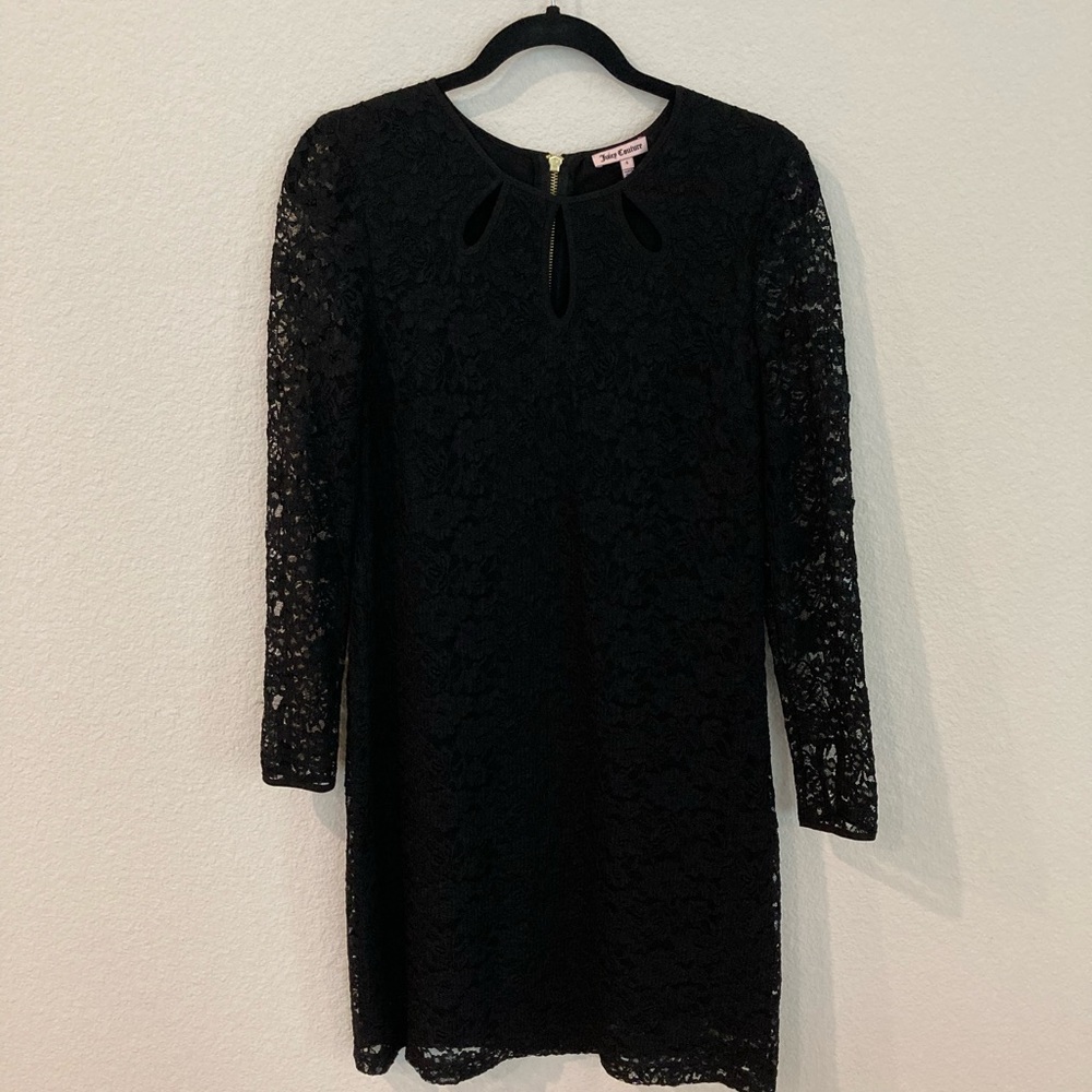 New Juicy Couture Pitch Back Lace Dress Size 4